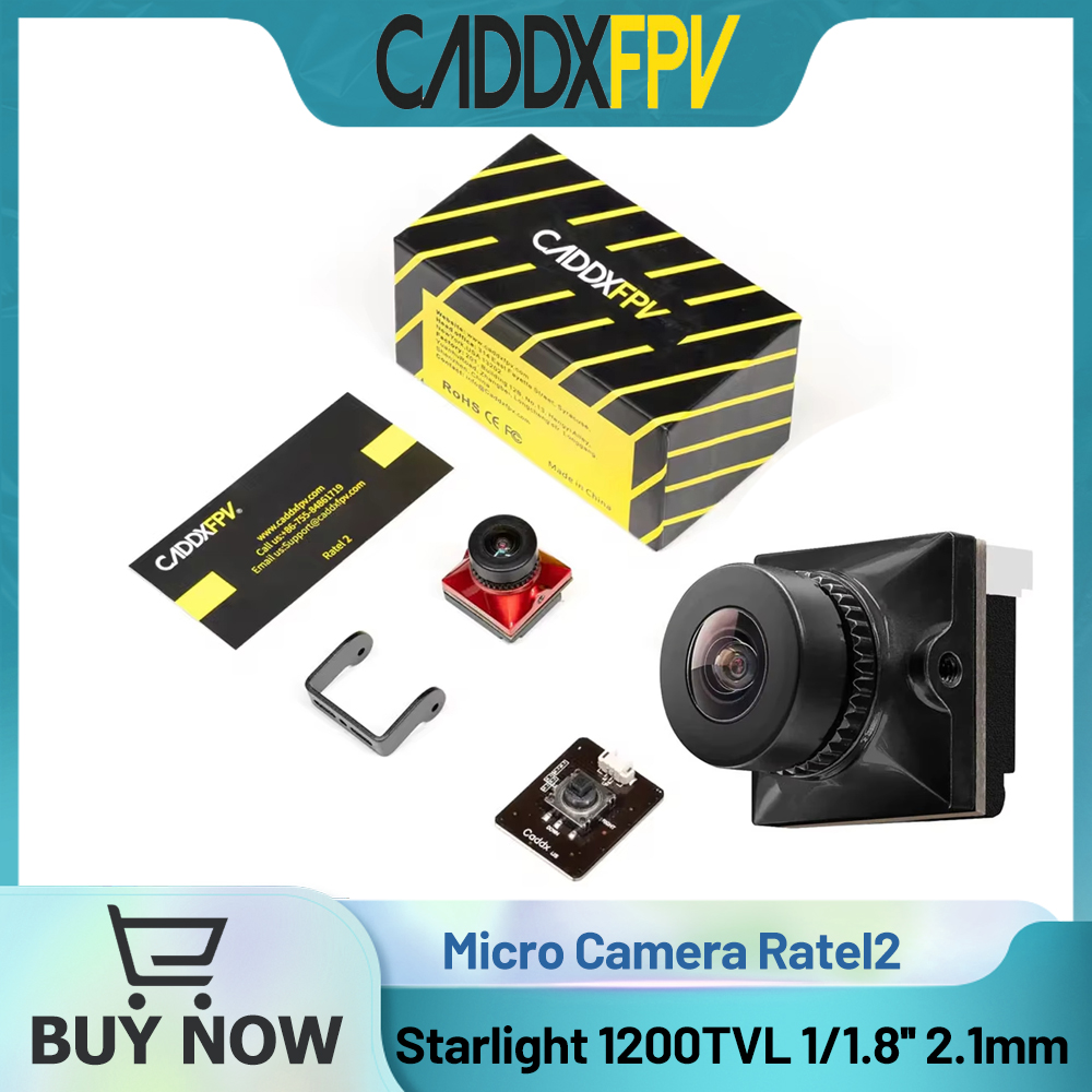 Drone Racing Camera - CADDX Cámara Micro FPV Ratel 2