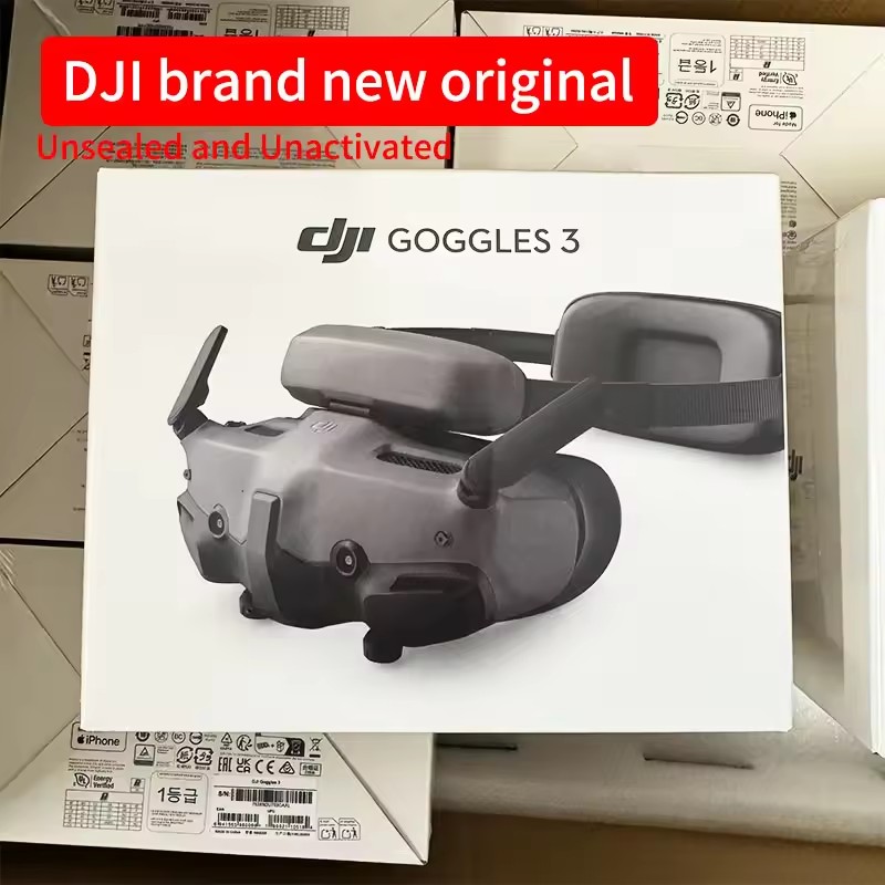 Nuevas gafas DJI 3 soportes de - Drone Racing Goggles reseña y precio